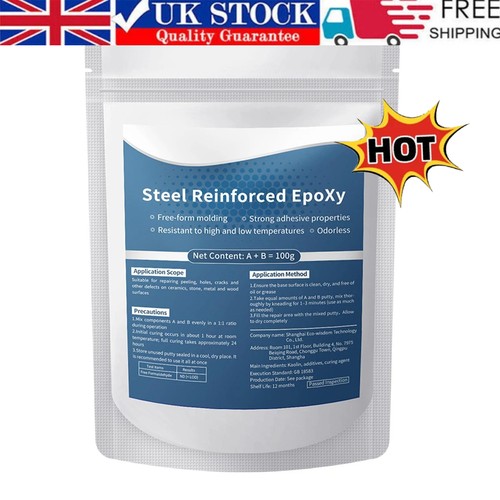 Steel reinforced epoxy putty - steel,