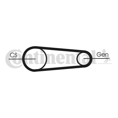 Continental ctam 6pk831 - continental,