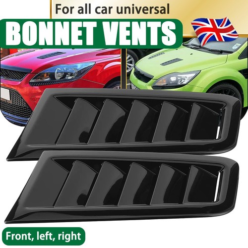 Universal gloss black car - 2x,