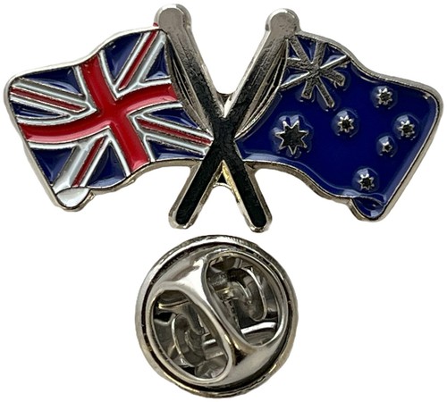 Friendship pin badge metal - friendship,