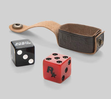 RED DEAD REDEMPTION - Liar's Dice With Leather Case -Official Rockstar BRAND NEW
