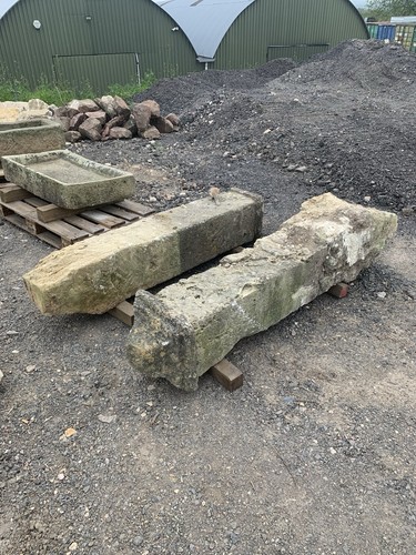 Pair cotswold stone gate - cotswold,