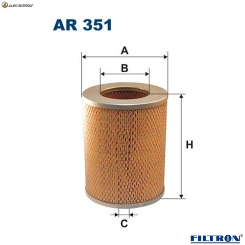 Air filter 351 - filter, ar
