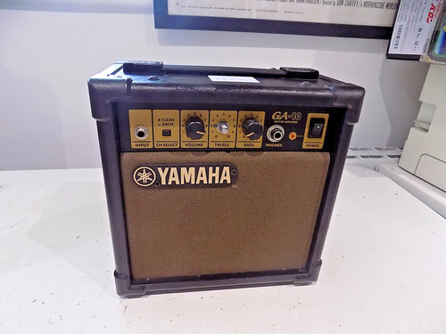 Yamaha guitar amplifier - guitar,