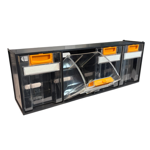 Van workshop locking - tilt, bins
