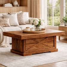 Rustic Square Coffee Table
