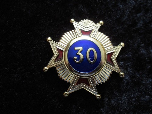 Masonic regalia rose - -, croix