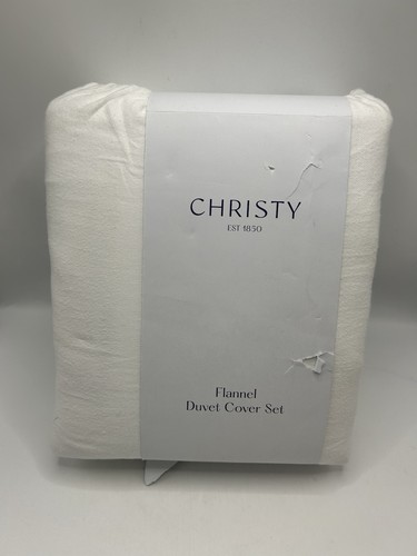 Christy flannel duvet cover - duvet,