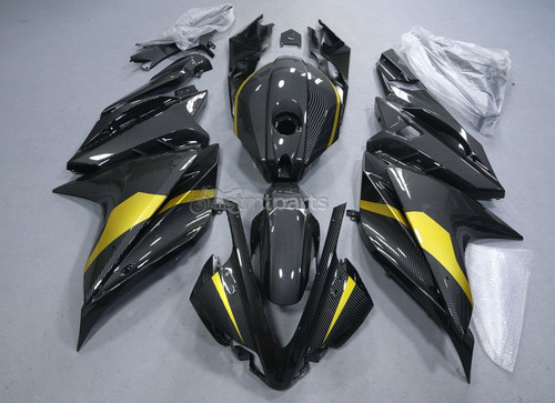 Black carbon fiber - black,