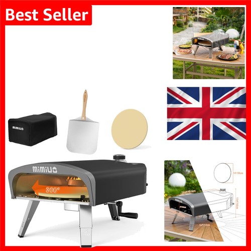 Outdoor gas fired pizza oven - gas,