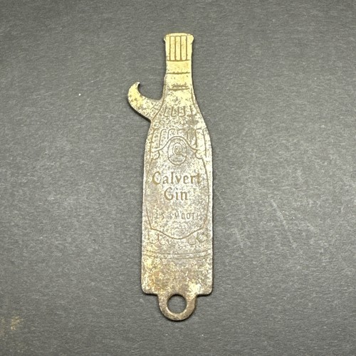 Vintage calvert gin - gin, figural