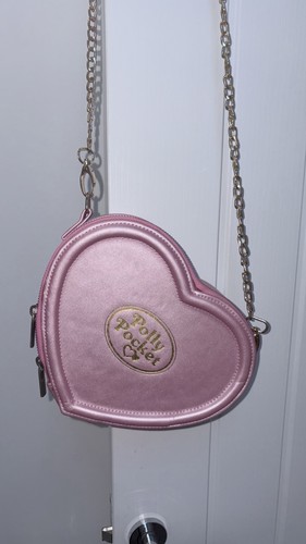 Polly pocket pink heart bag - pocket,