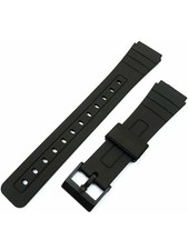 18mm Black Replacement Strap