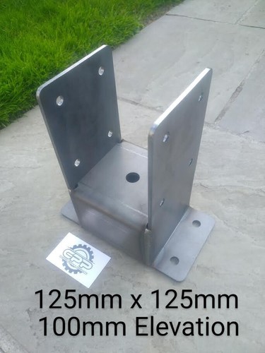 Post support holder bolt down - post,