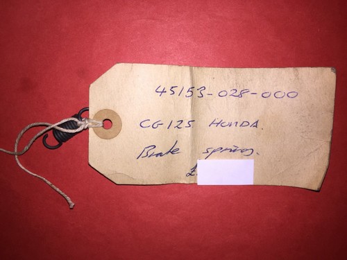 Honda cg125 brake spring - honda,