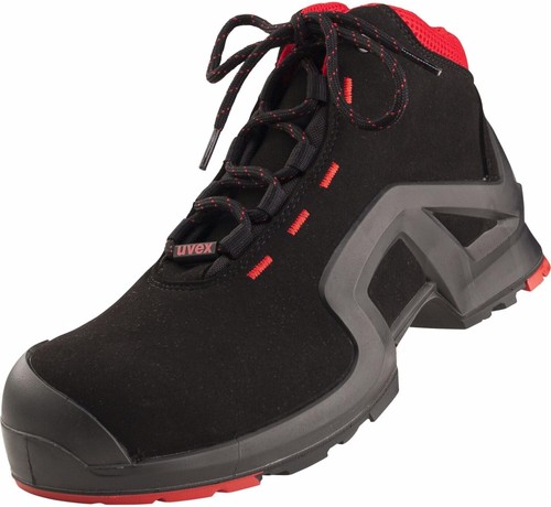 Uvex 85172 black red - uvex, black/red