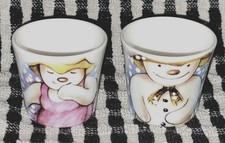 Royal Doulton Snowman Egg Cups