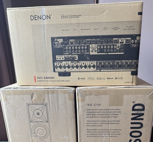 Denon avc x4800h 4ch 200w - 9.4ch, 8k