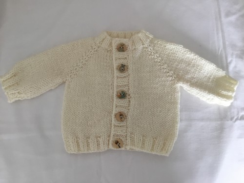 Hand knitted cargian for new - for,