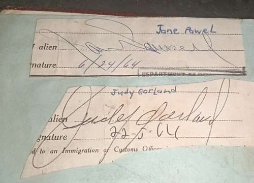 Rare autograph book - book, with
