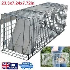 Live Humane Squirrel Rat Cage Trap for Chipmunk Mice Rodent Animal Large Catcher