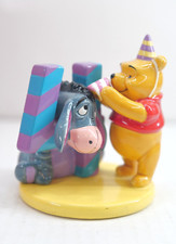 Disney Winnie the Pooh  4th Birthday Ceramic Cake Topper