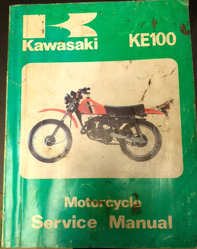 Kawasaki ke100 motorcycle - ke100,