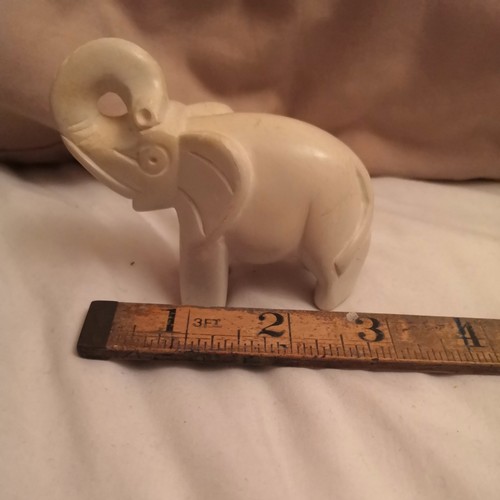 Elephant soap stone - elephant,