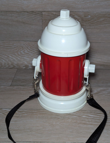 Vintage novelty flask fire - novelty,