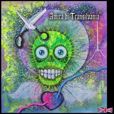 skeleton skull art painting