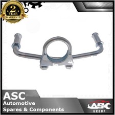 Universal Exhaust Repair Twin Hanger Clamp Hanging Bracket - to suit 50mm Pipe