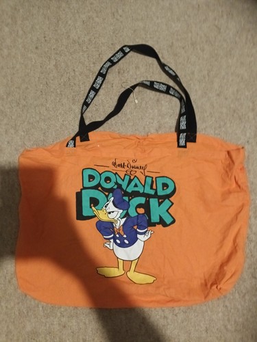 Donald duck disney orange tote - duck,