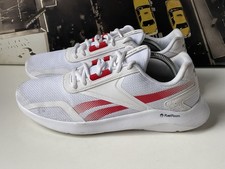 REEBOK Energy Lux 2.0 Men’s White Red Running Trainers UK 7.5, EU 41