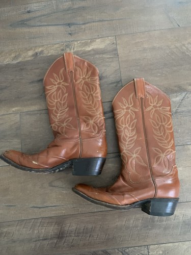 Vintage justin cowboy boots - vintage,