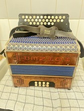 Hohner Club 3 Accordion Melodeon Decubed In C/f Lovely