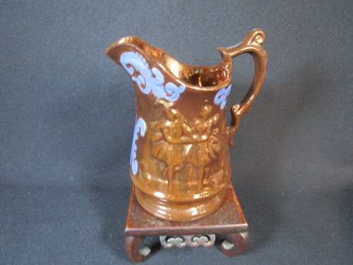 Antique hand painted copper - antique,