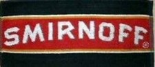 Smirnoff Vodka Cotton Bar Towel  480mm x 230mm (pp)