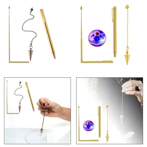 Copper dowsing rod set - copper,