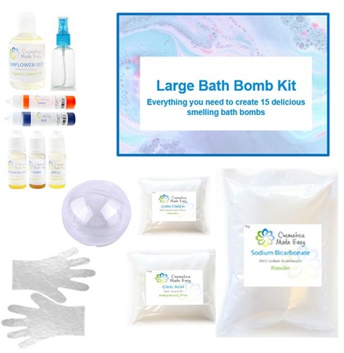 Large premium bath bomb making - large,