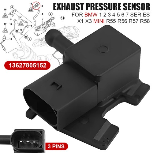 Exhaust pressure sensor - sensor, dpf