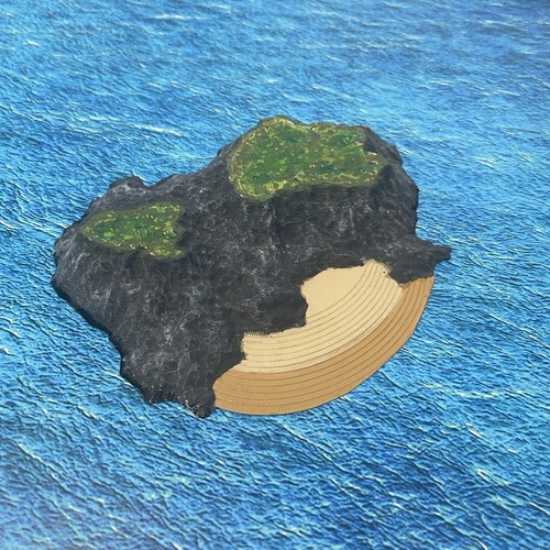 Island terrain for 1250 - terrain, 1:1250