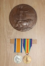 WW1 Memorial Plaque and