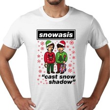 oasis t shirt liam gallagher xmas t shirt cast no shadow kids adult sizes