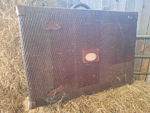 Vintage large wicker - vintage,