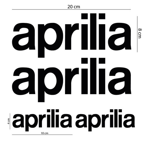 Aprilia moto stickers - aprilia,