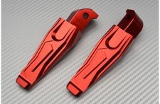 Red Pair of Rear Foot Rests &