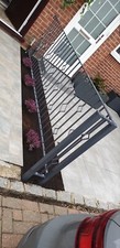 36" MADE TO MEASURE SOLID WROUGHT IRON METAL FENCING/RAILING PANEL.