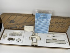 Vintage Singer LK 100 Knitting Machine Original Box Knitter Made in Japan Nice!