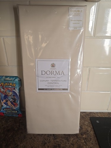 Dorma double fitted sheet - dorma,