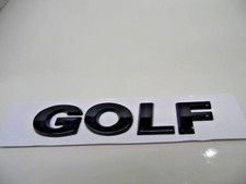 Gloss Black VW Golf 2010/17 Rear Emblem Badge High Quality Finish